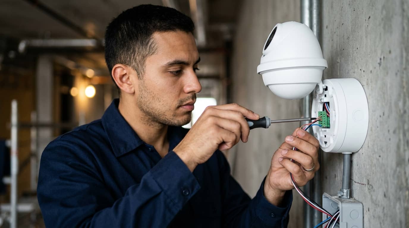 Curso de instalador de CCTV y alarmas