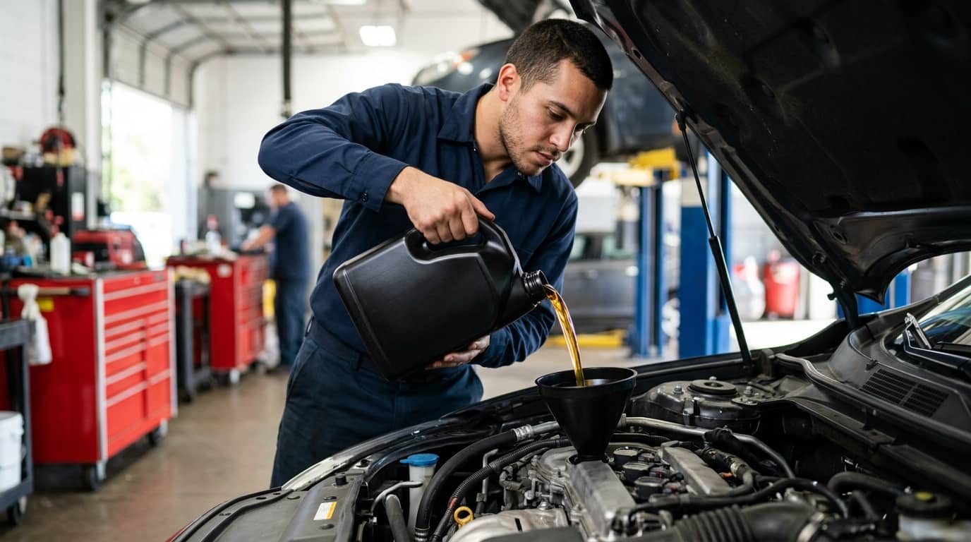 Automotive Oil Change Course