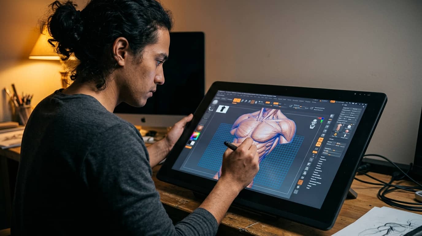 Curso de creación de personajes 3D