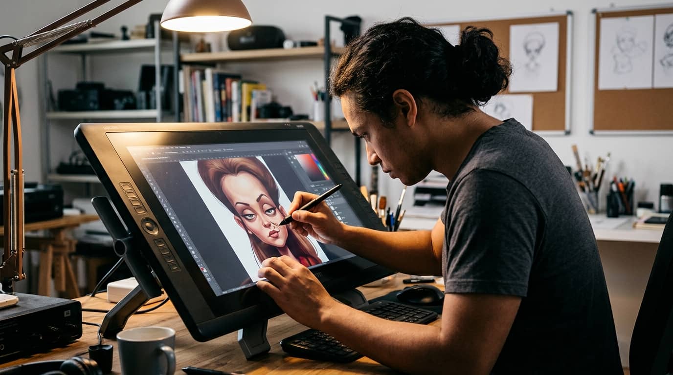 Curso de caricatura digital