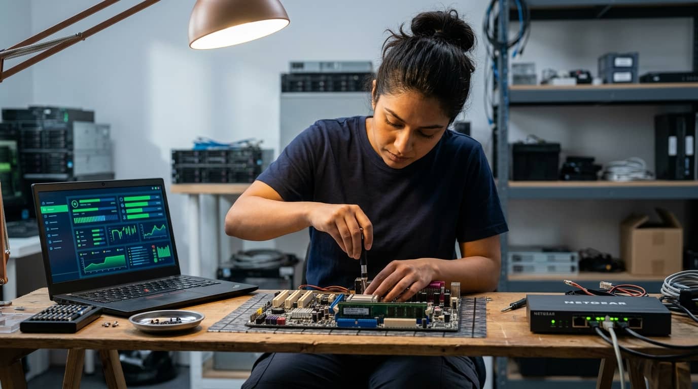 Curso de Mantenimiento de Computadoras y Redes
