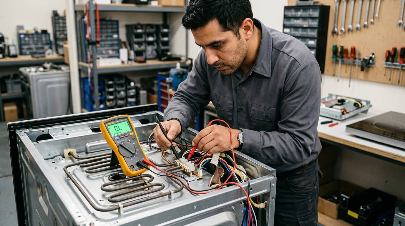 Curso de reparación de hornos eléctricos