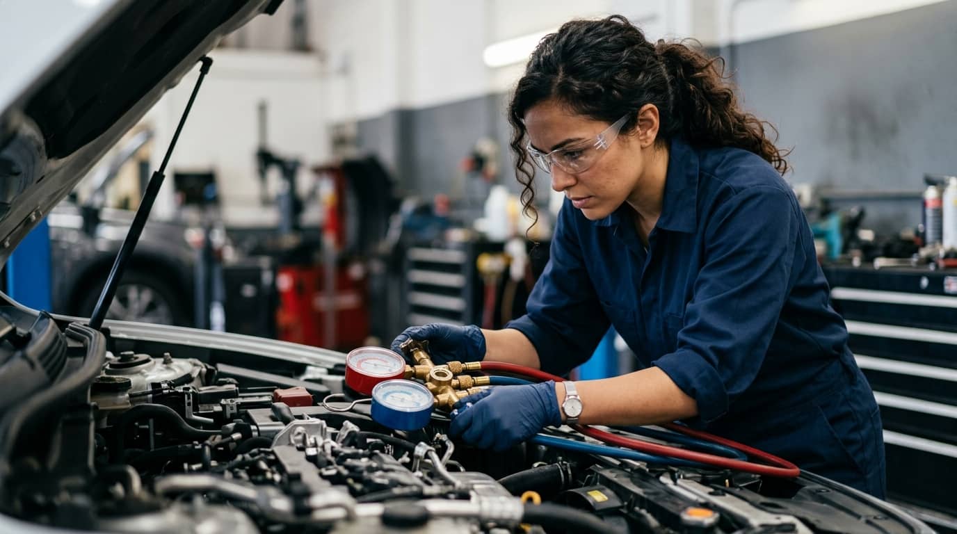 Curso de Especialista en Refrigeración Automotriz