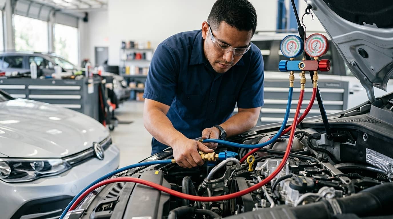 Auto air conditioning training