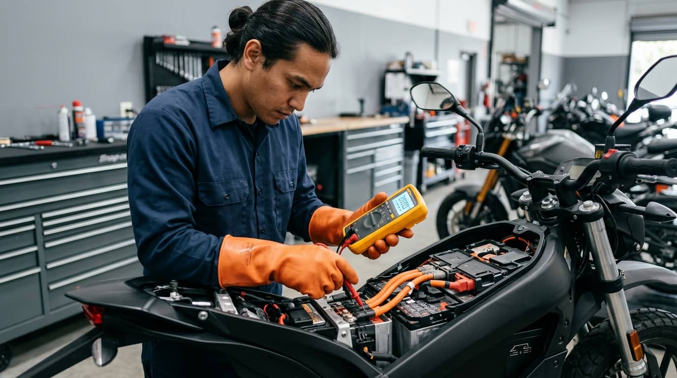 Curso de Mecánica de Motos Eléctricas