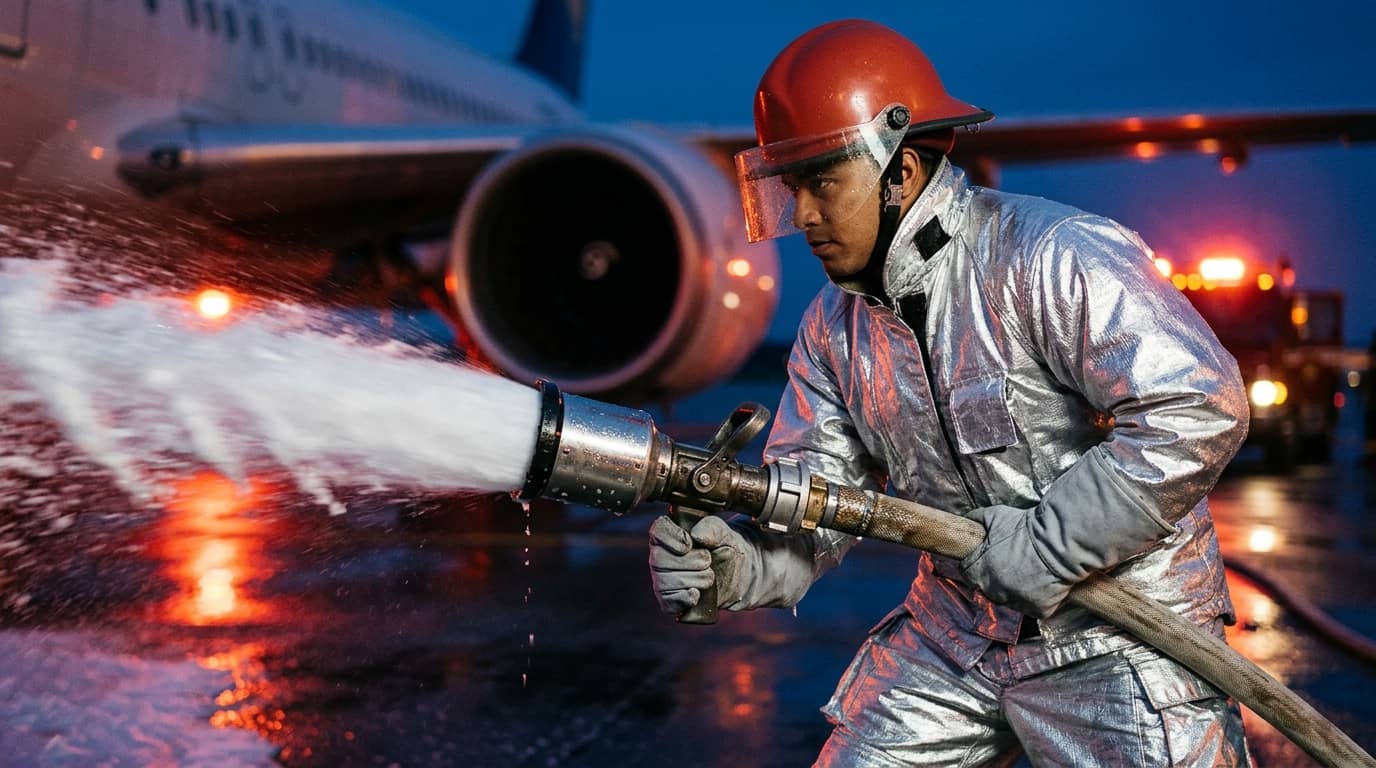 Curso de bombero aeronáutico