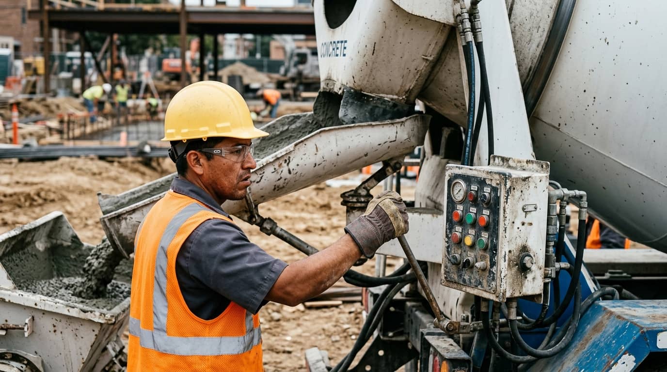 Curso de manejo de hormigonera