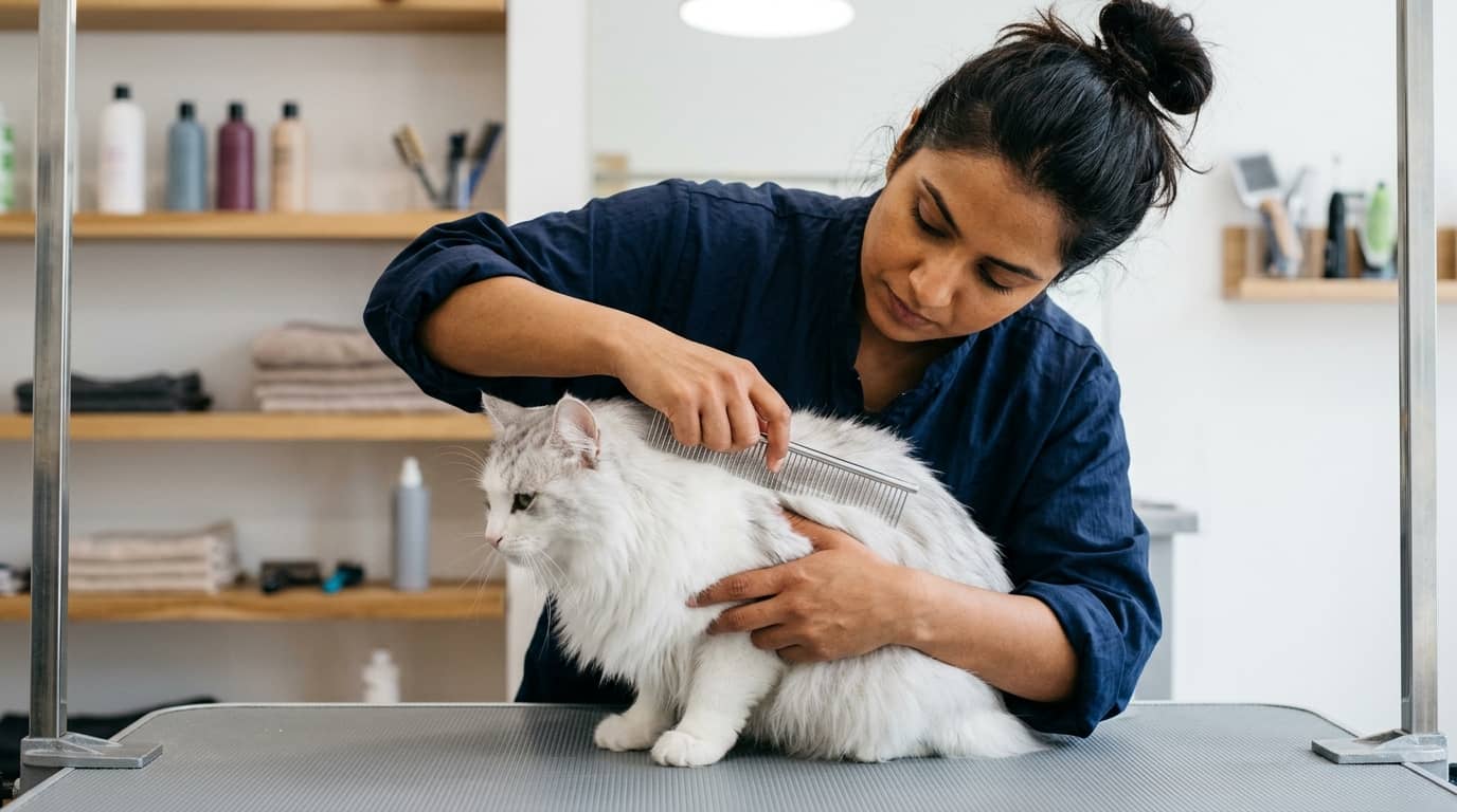 Curso de Acicalamiento de Gatos