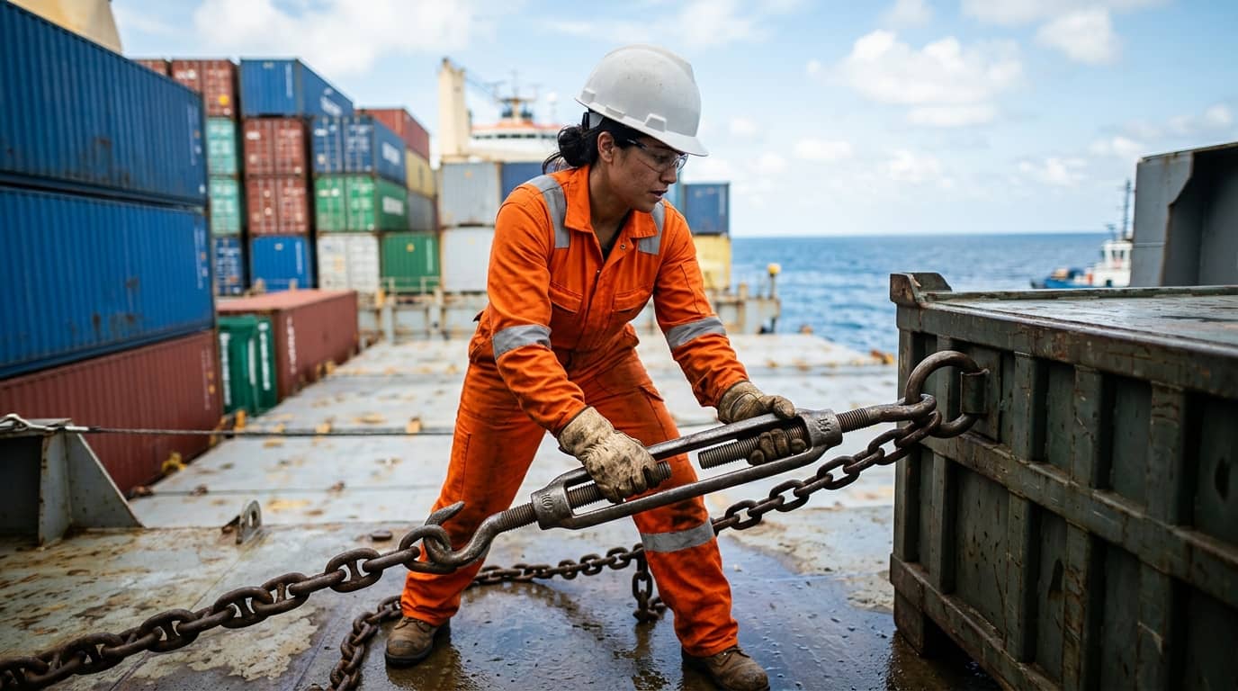 Cargo Securing Program for Cargo Ships Course