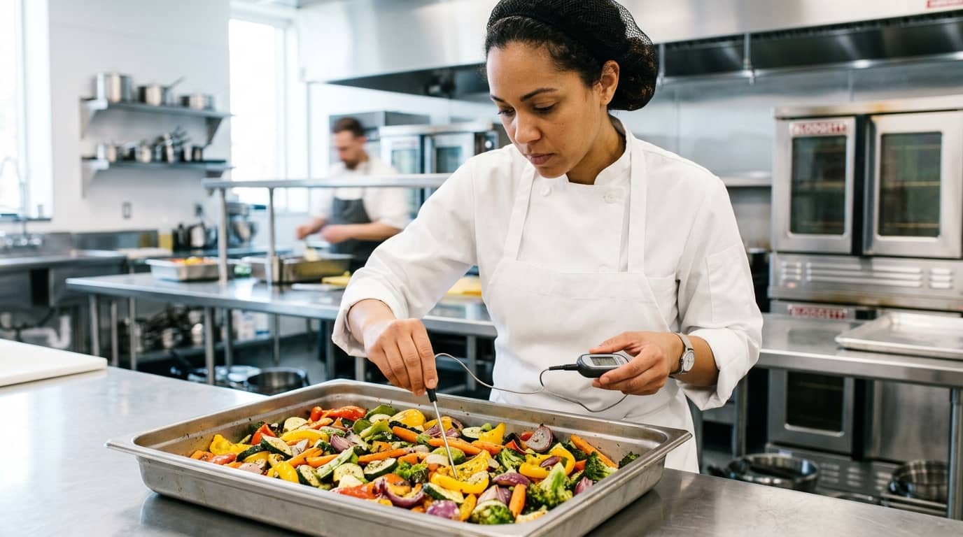 Curso de personal de cocina colectiva