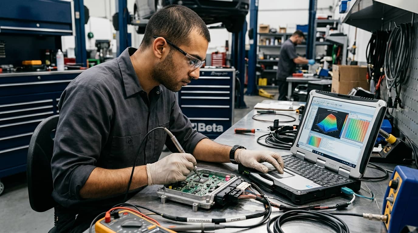Curso de reprogramación de centralitas (ECU)