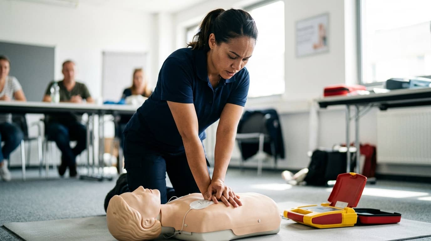 Curso de RCP com Desfibrilador Externo Automático (DEA)