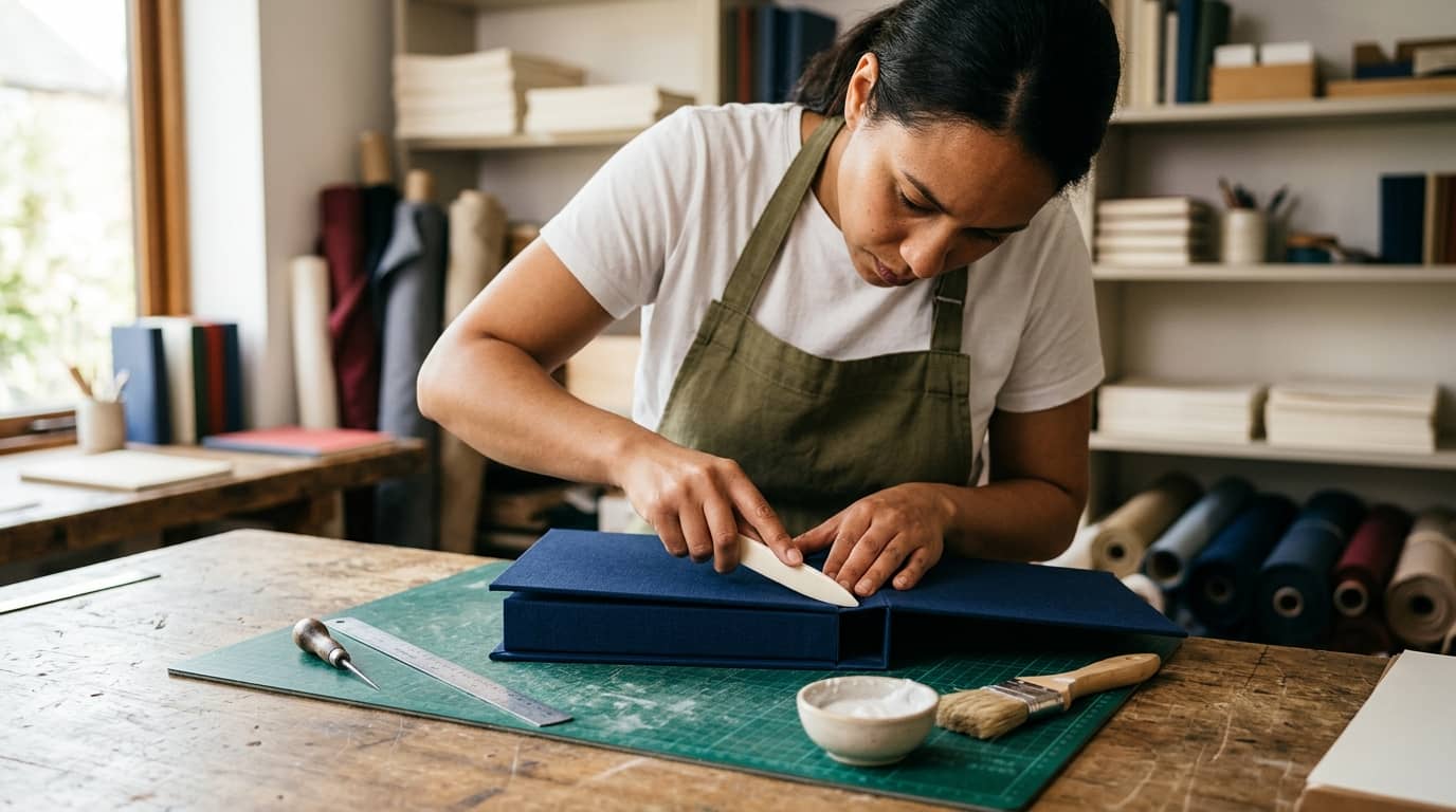 Curso de Cartonagem e Encadernação