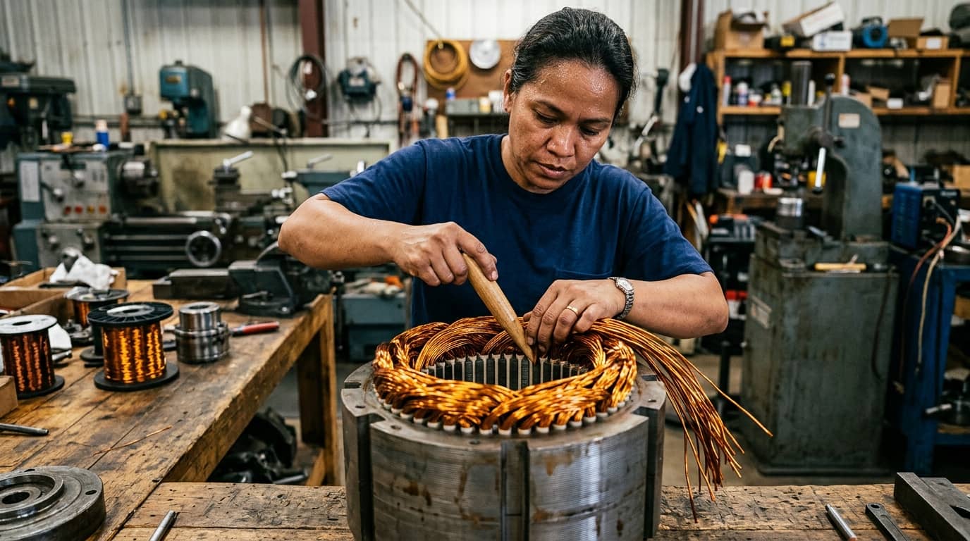 Curso de Bobinado de Motores Eléctricos