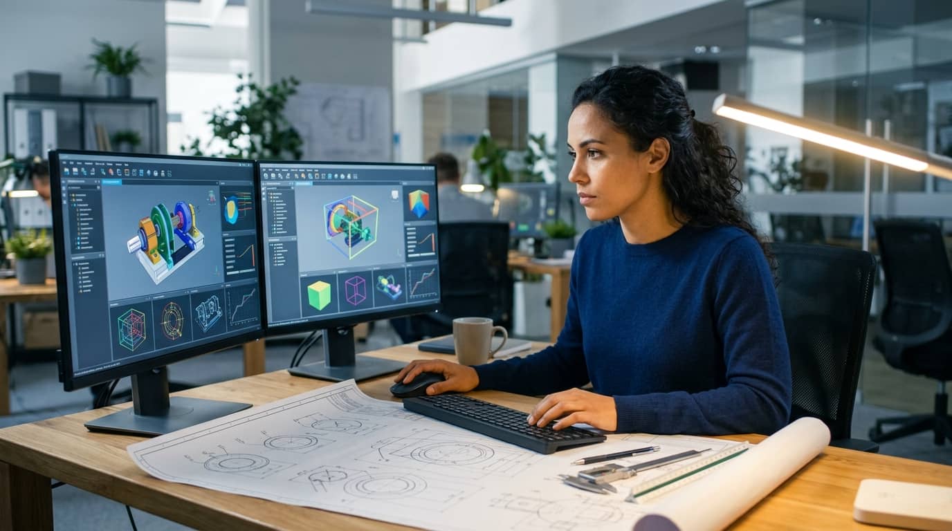 Curso de AutoCAD y SolidWorks