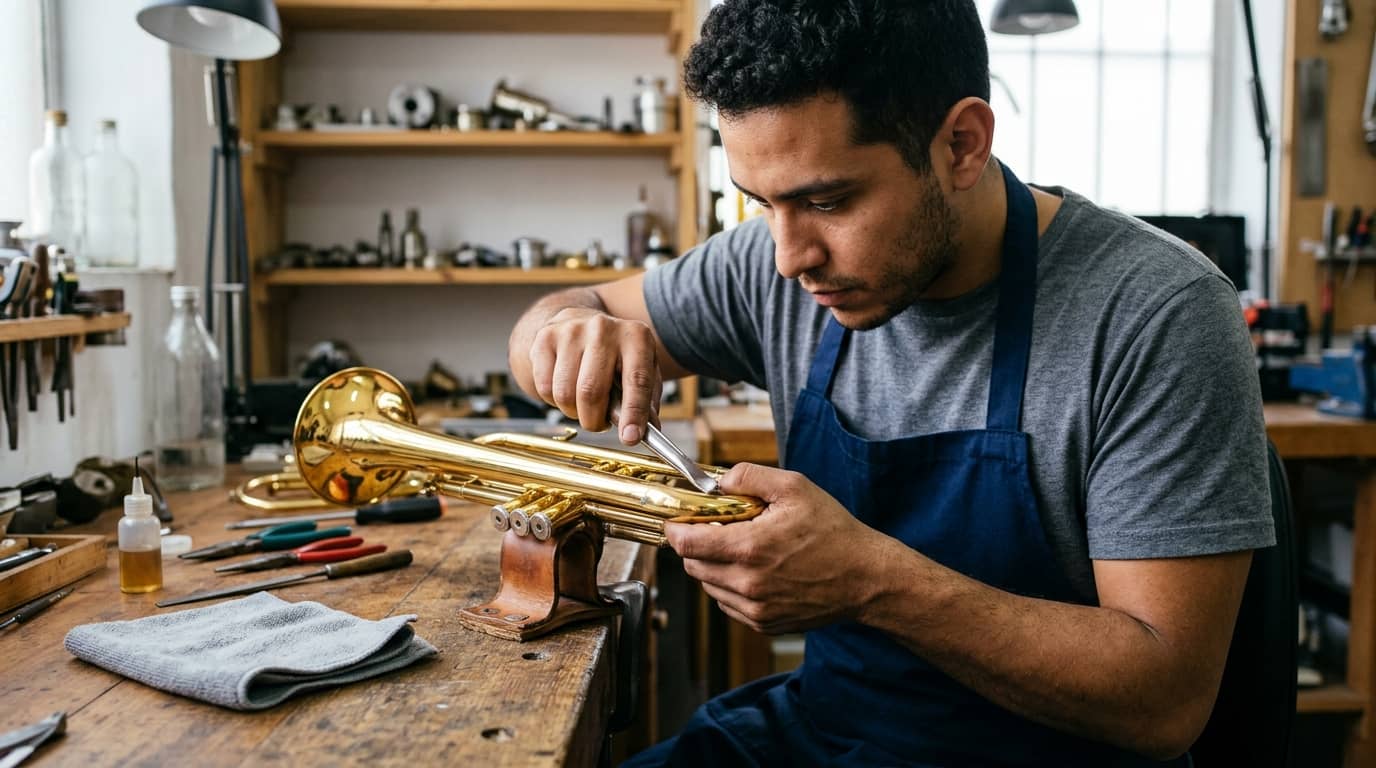 Curso de mantenimiento de instrumentos de metal