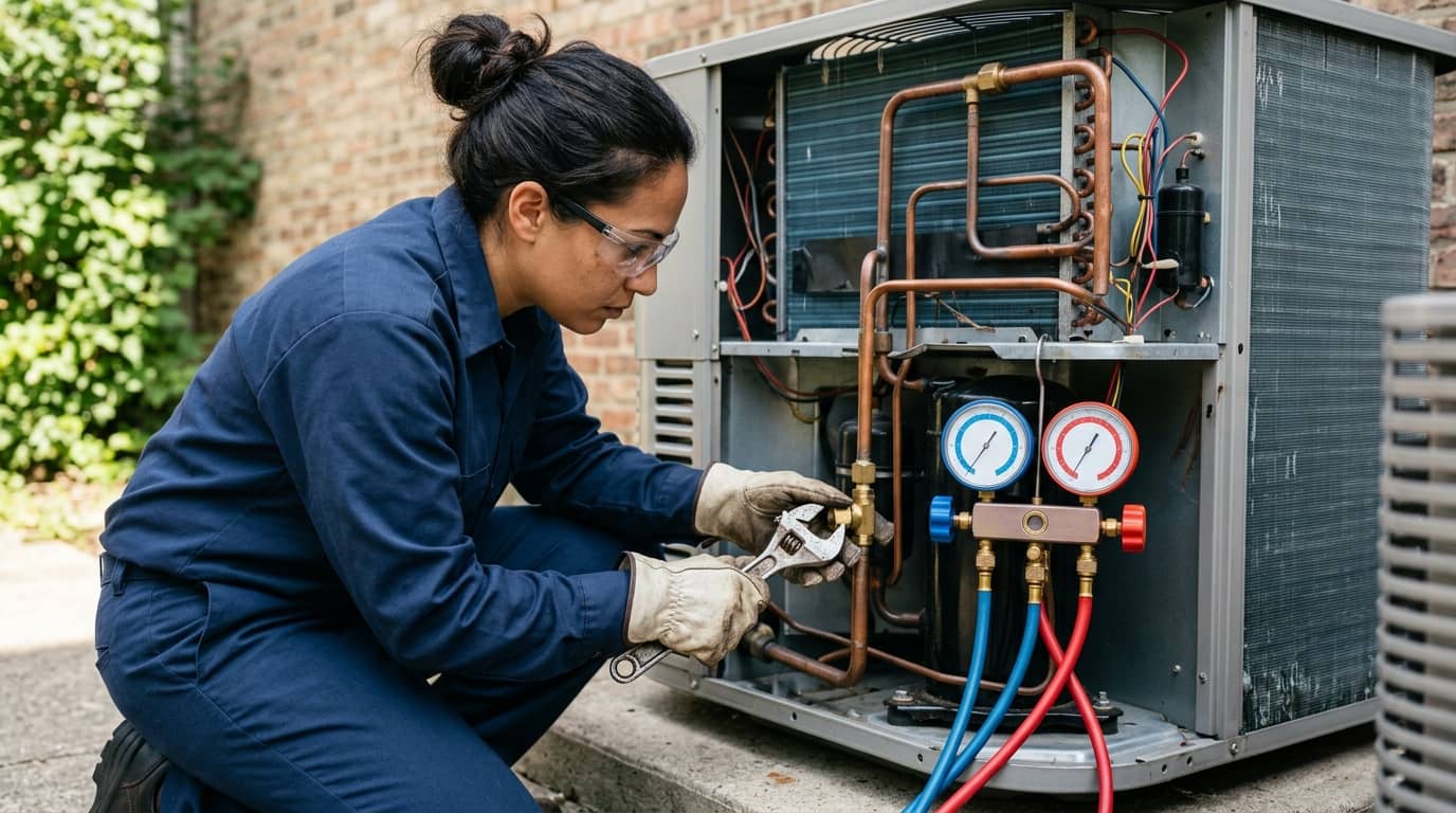 Curso de reparación de aire acondicionado