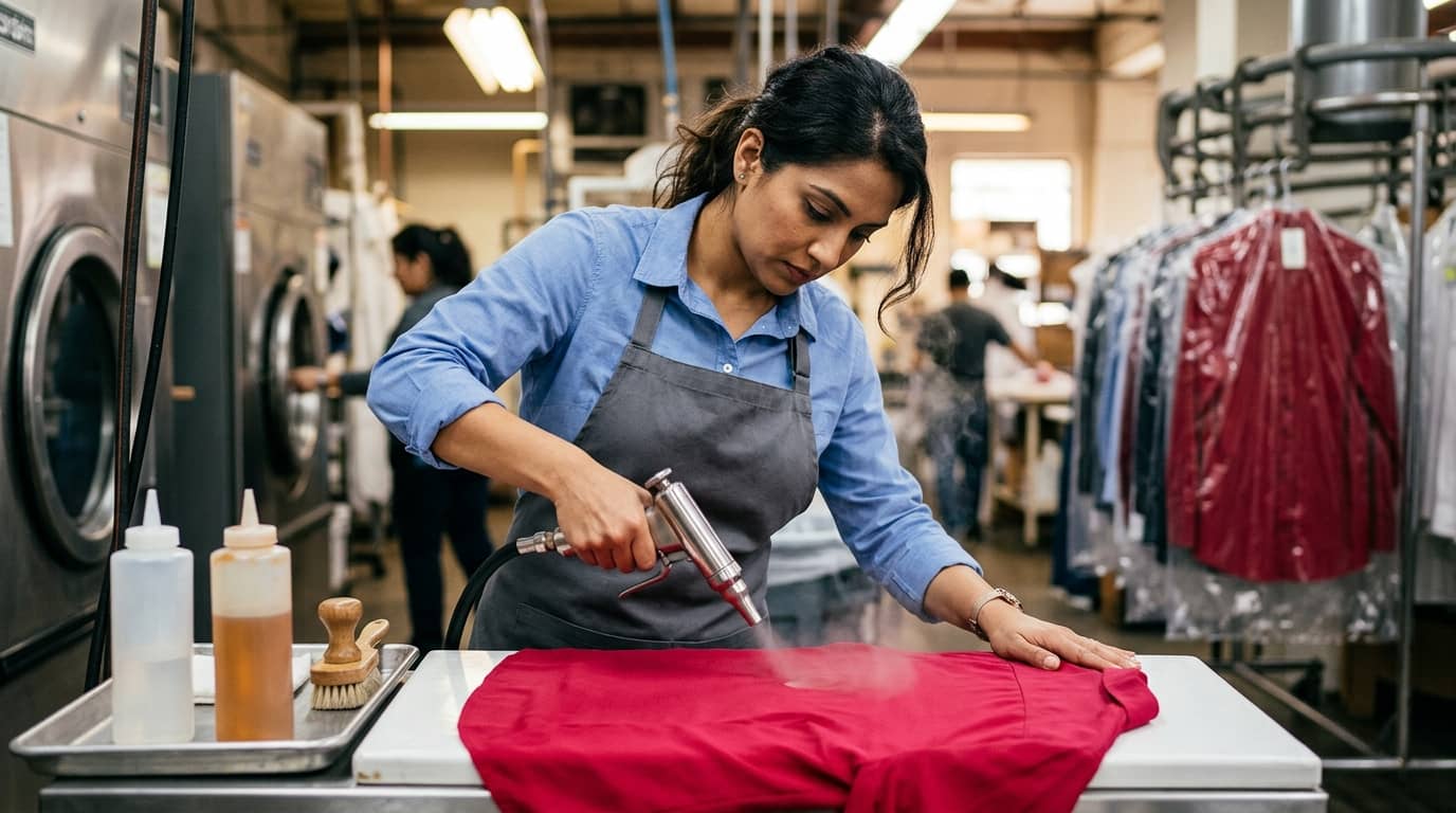 Curso de Lavado en Seco de Ropa