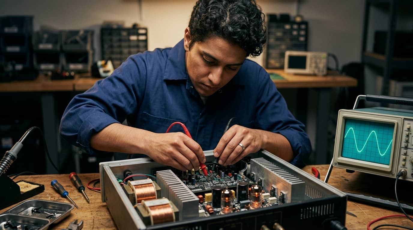 Curso de diseño y reparación de amplificadores de audio