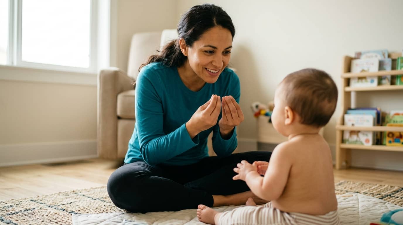 Curso de Linguagem de Sinais para Bebês