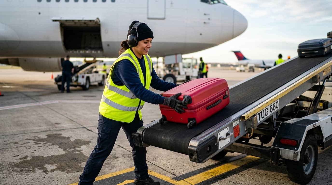 Airport Baggage Ramp Agent Training