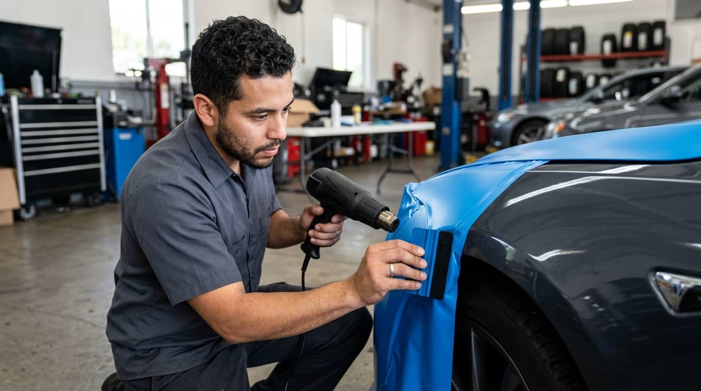 Treinamento de Instalação de Envelopamento Automotivo
