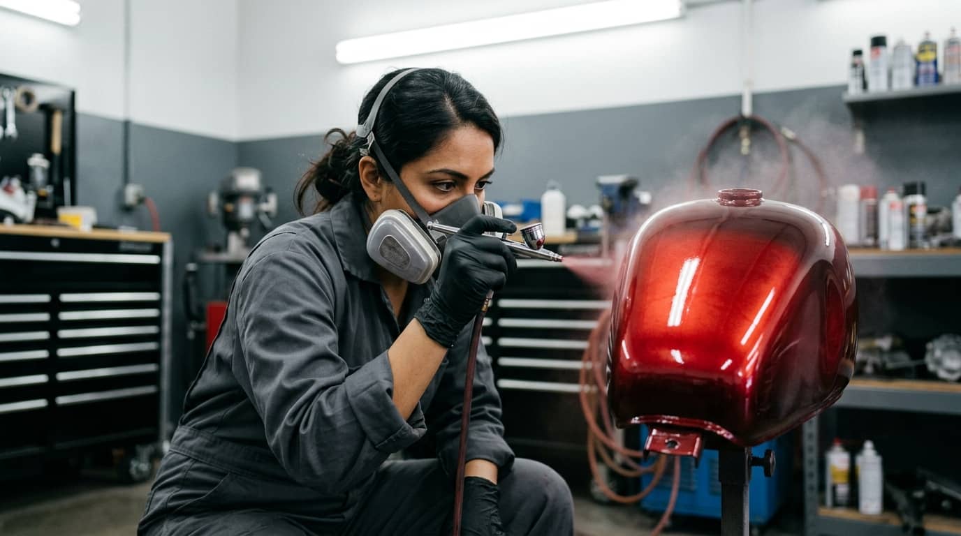 Curso de Aerografia Automóvel