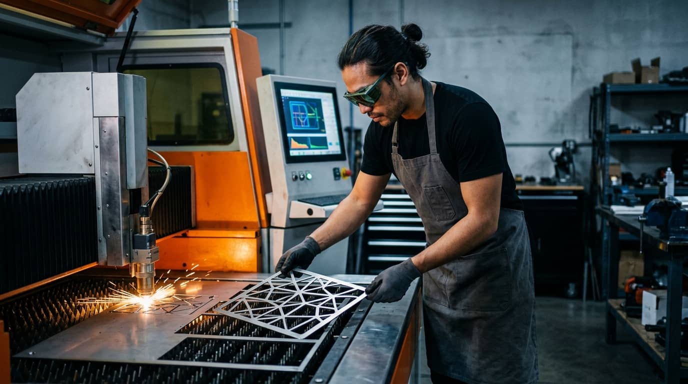 Curso de láser CNC (corte y grabado)
