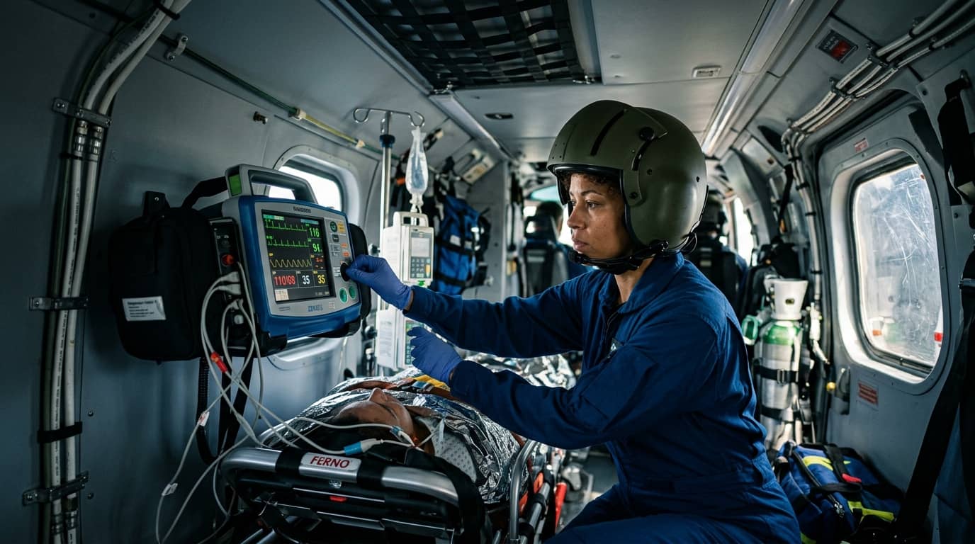 Curso de transporte aeromédico
