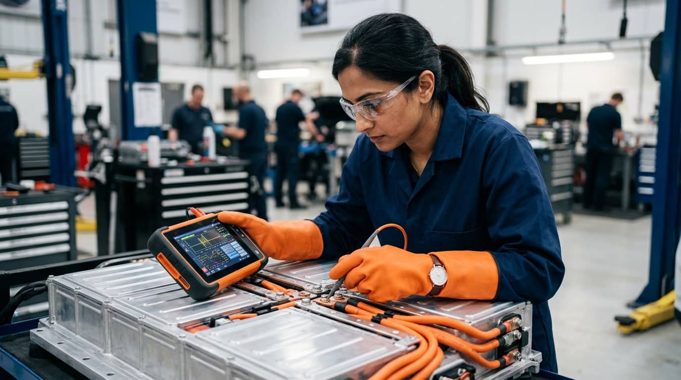 Curso de tecnología de vehículos eléctricos