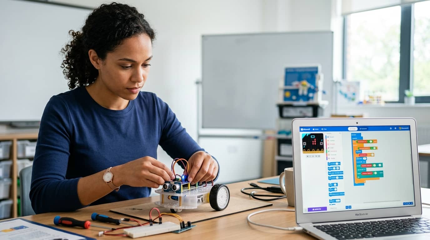 Coding and Robotics for Teachers Course