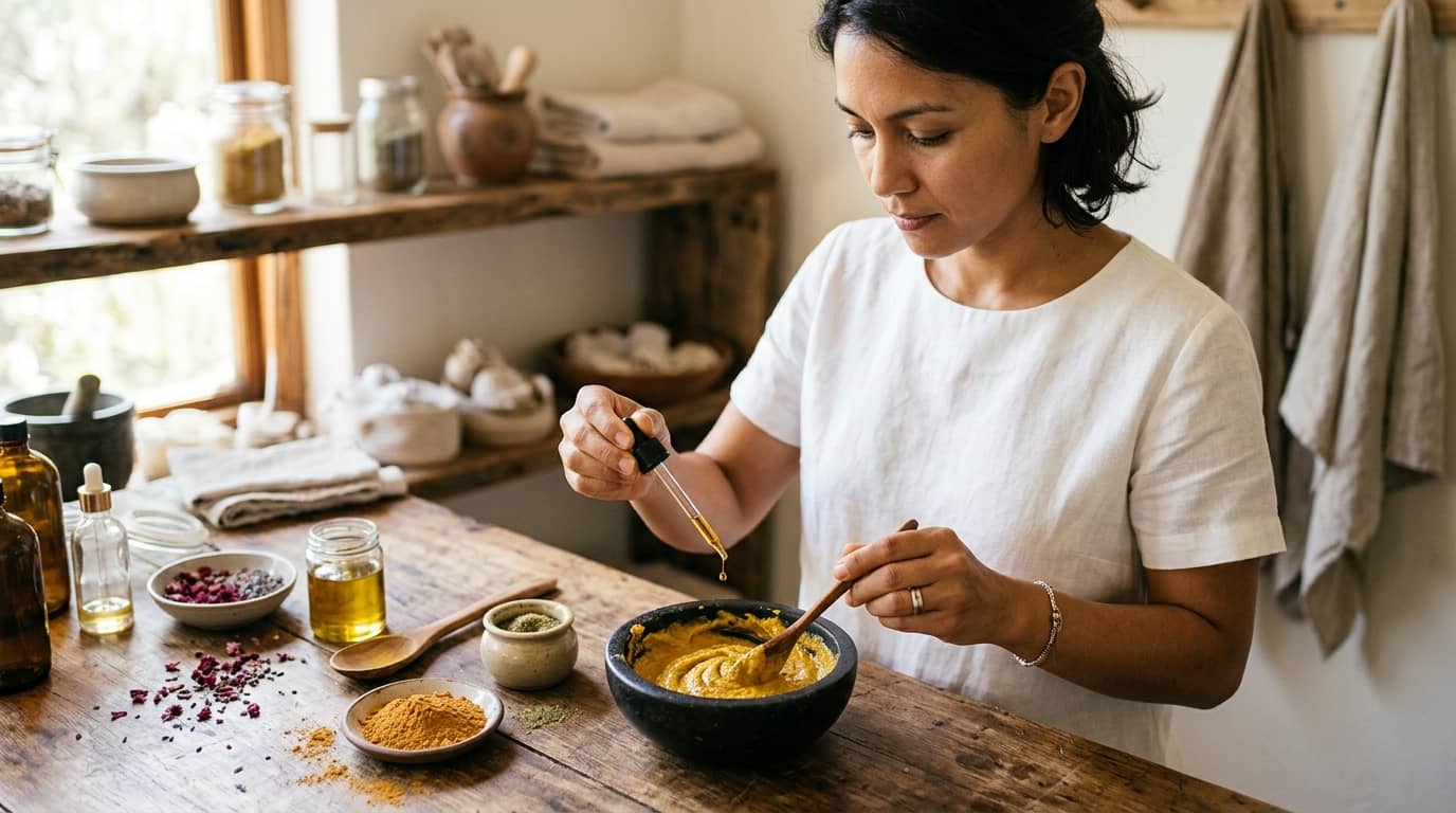 Curso de cosmética ayurvédica