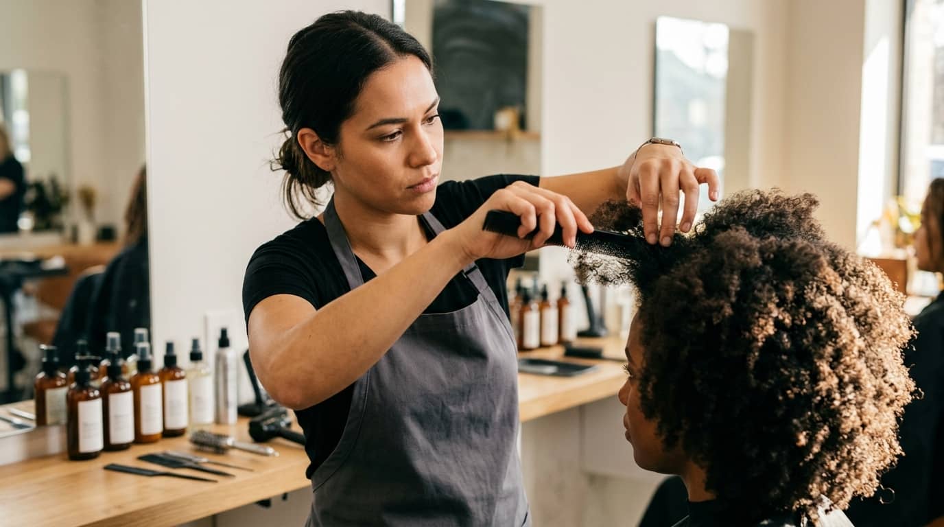 Afro Hair Care and Styling Mastery Course