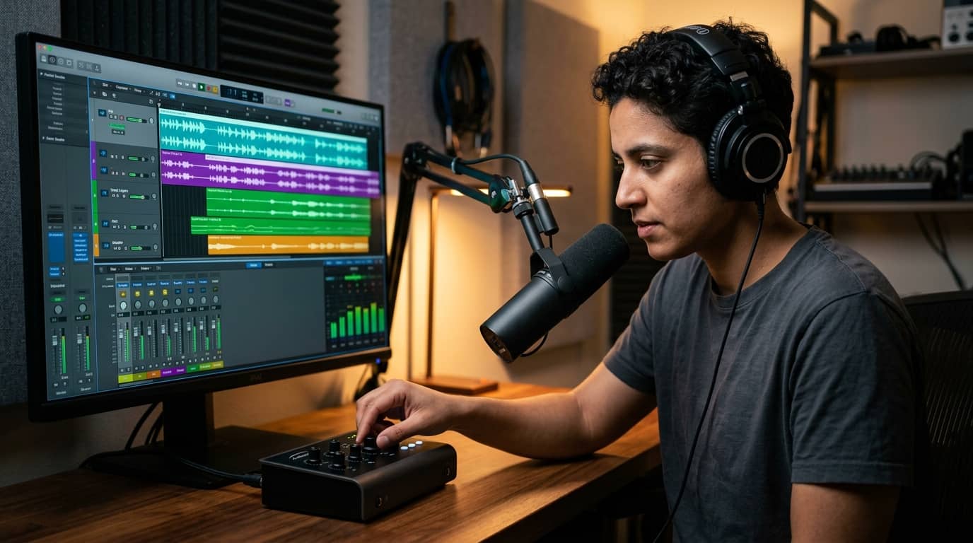 Curso de audio con Adobe Podcast
