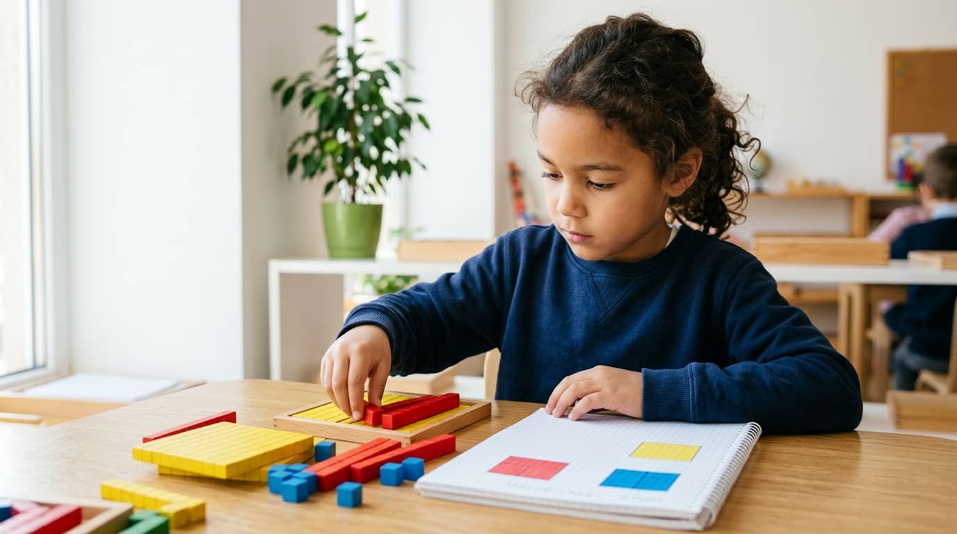Curso de matemáticas de primaria