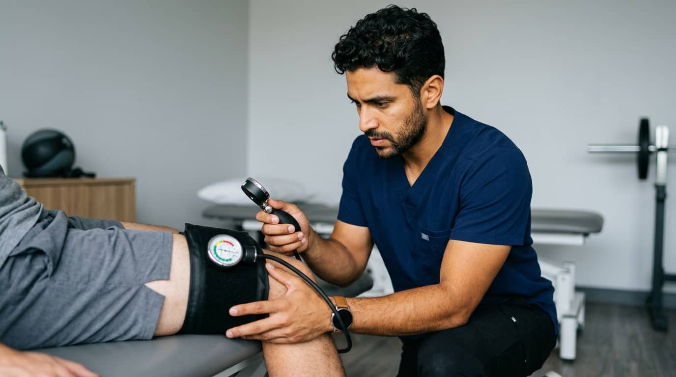 Curso de Treinamento com Restrição de Fluxo Sanguíneo