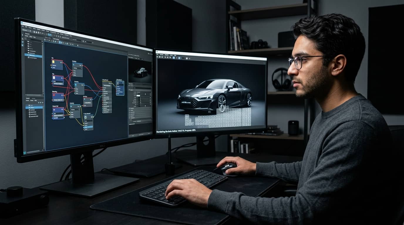 Curso de Técnico de Renderização 3D