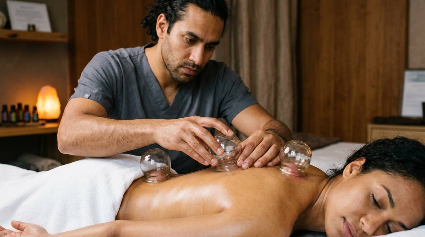 Curso de masaje con ventosas (cupping)