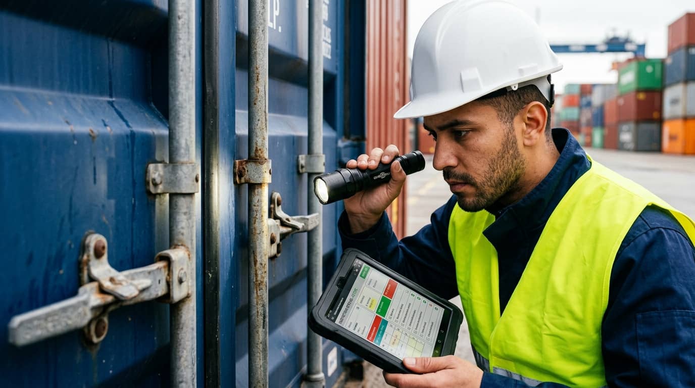 Curso de inspección de contenedores