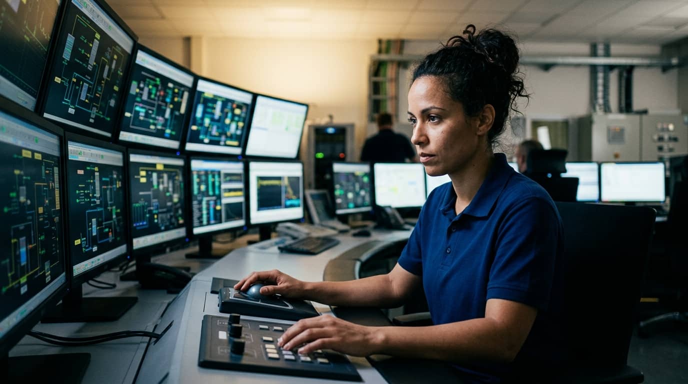 Curso de Operador de Sala de Controlo