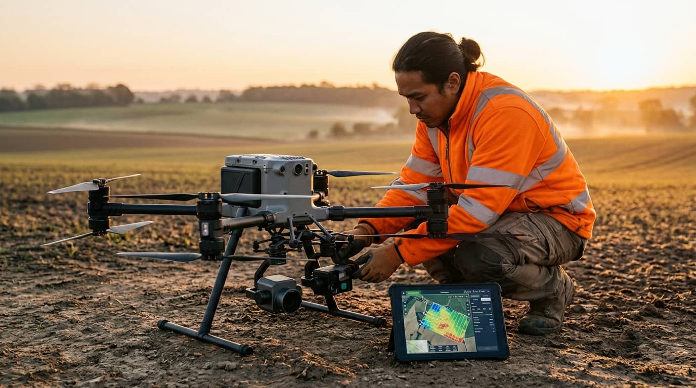 Entrenamiento de Piloto Remoto de Drones