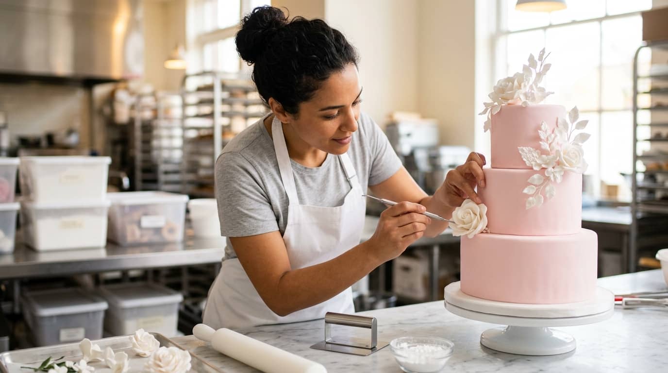 Curso de Decoración de Tortas con Fondant