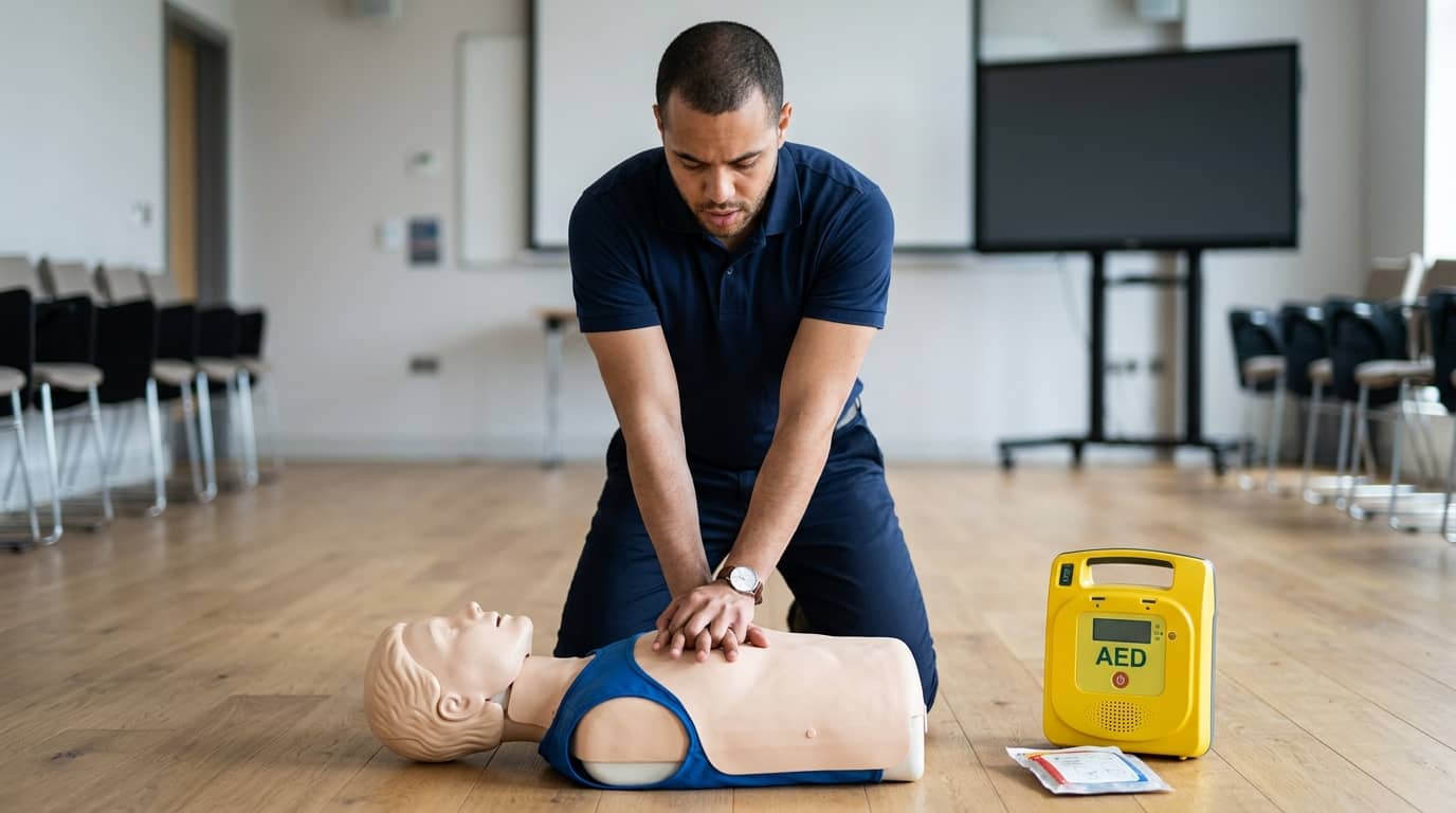 Curso de soporte vital básico y planes de evacuación en emergencias