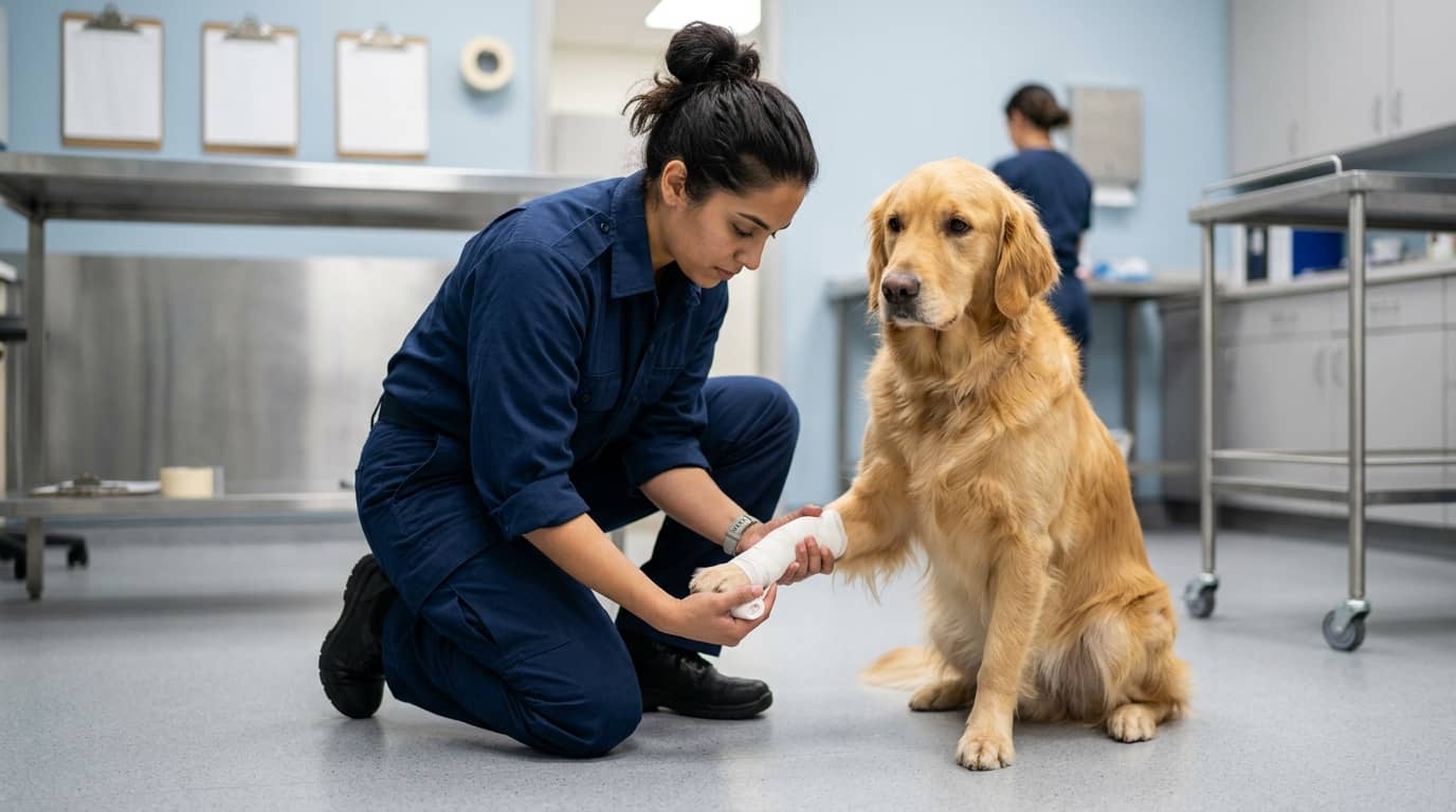 Animal first aid course
