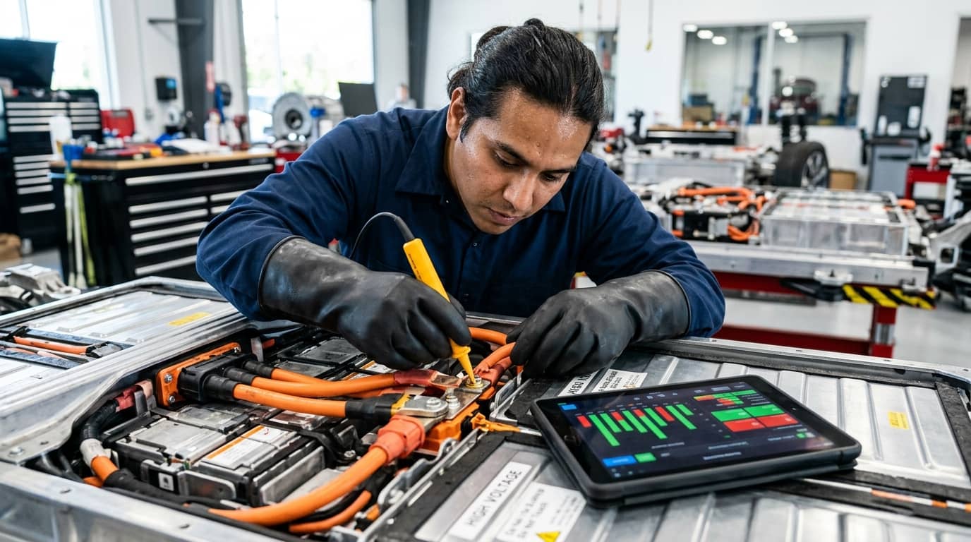 Electric automotive mechanics training