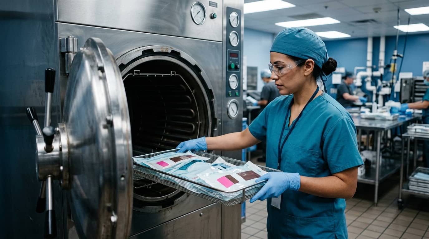 Treinamento de Operação de Autoclave