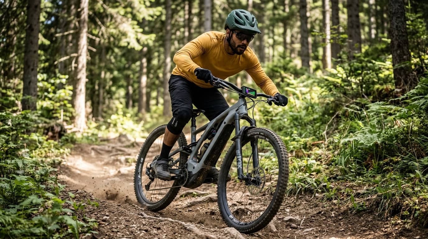 E-mountain bike (e-MTB) course