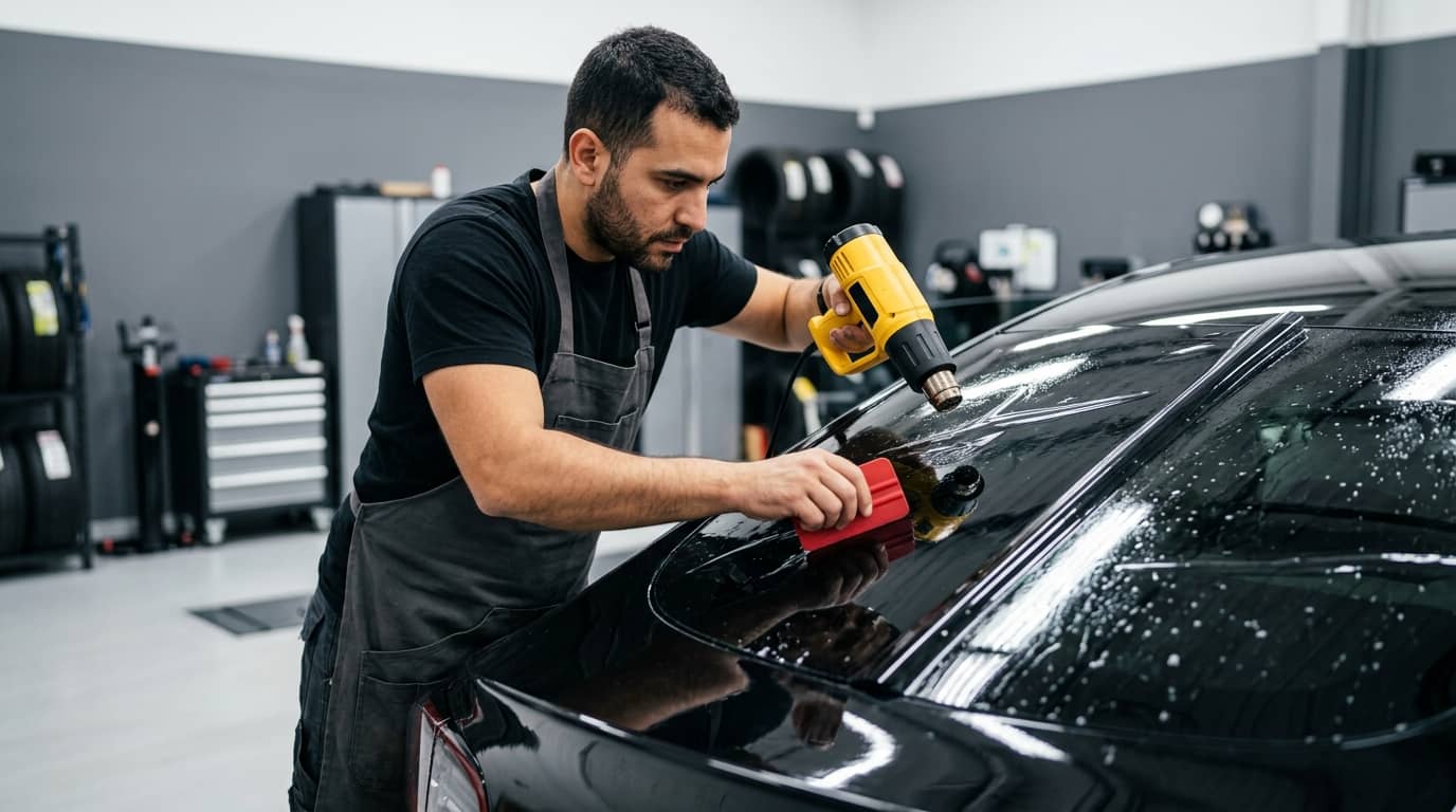 Curso de Aplicação de Película Automotiva