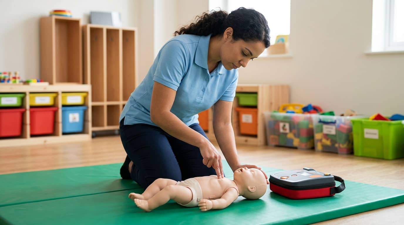 Curso de RCP en Guarderías