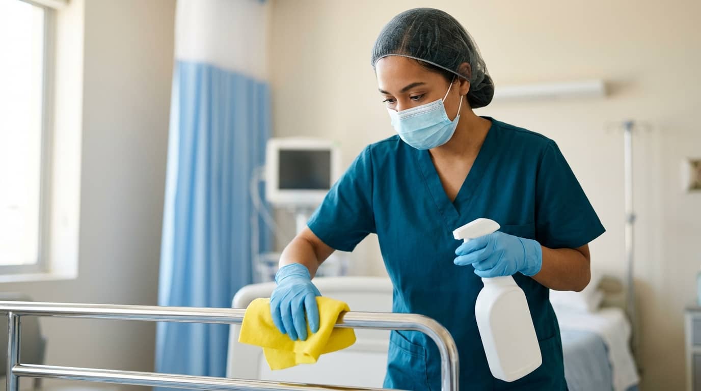 Hospital Cleaning Agent Training